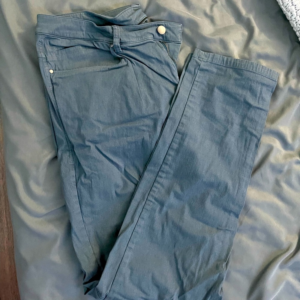 Lululemon cotton blend pants. Size 34.